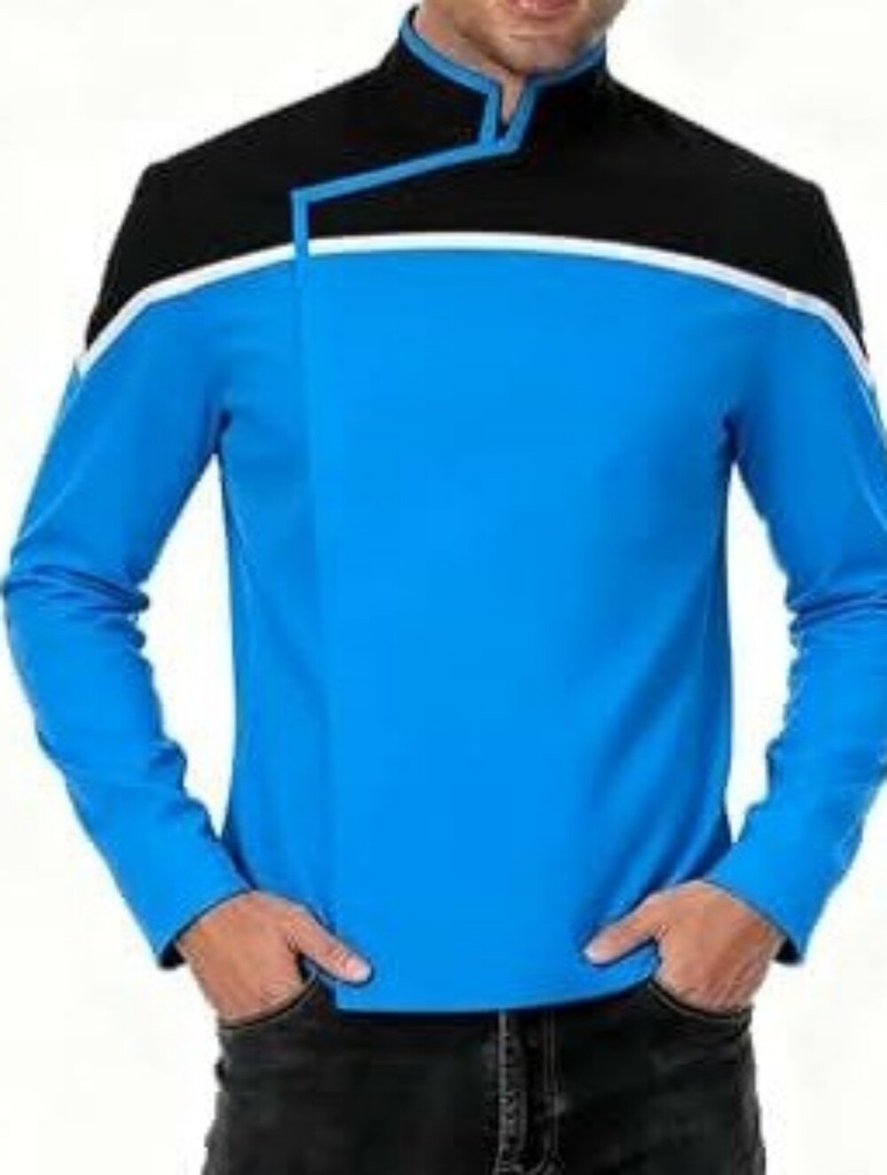 Adult Shirt Uniform Costume Long Sleeve Top Cosplay Coat Halloween Outfit